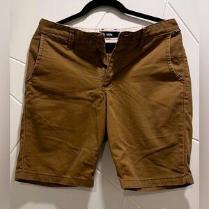 Vans dark brown chino short